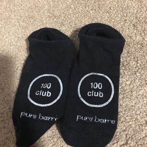 Pure Barre 100 Socks Small